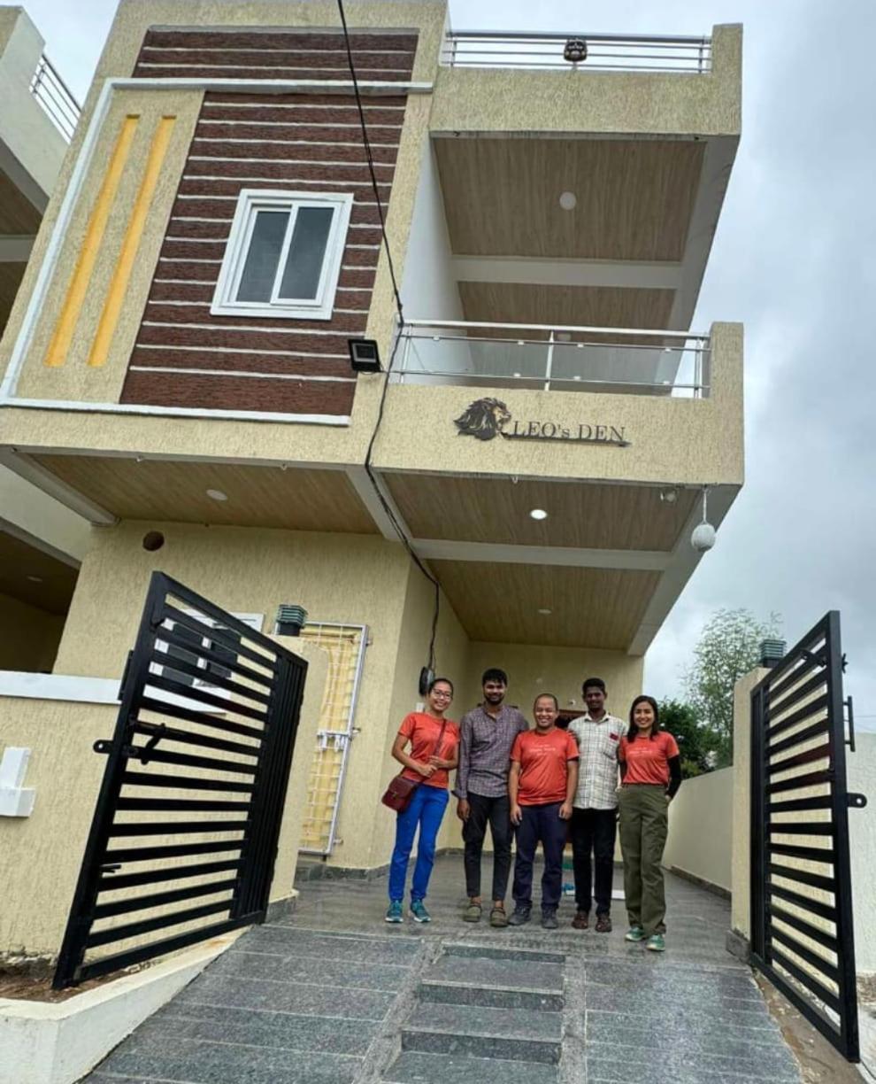Leo'S Den 9 Guests Ac 3Bhk 9 Mins To Rgia Villa Shamshabad Buitenkant foto