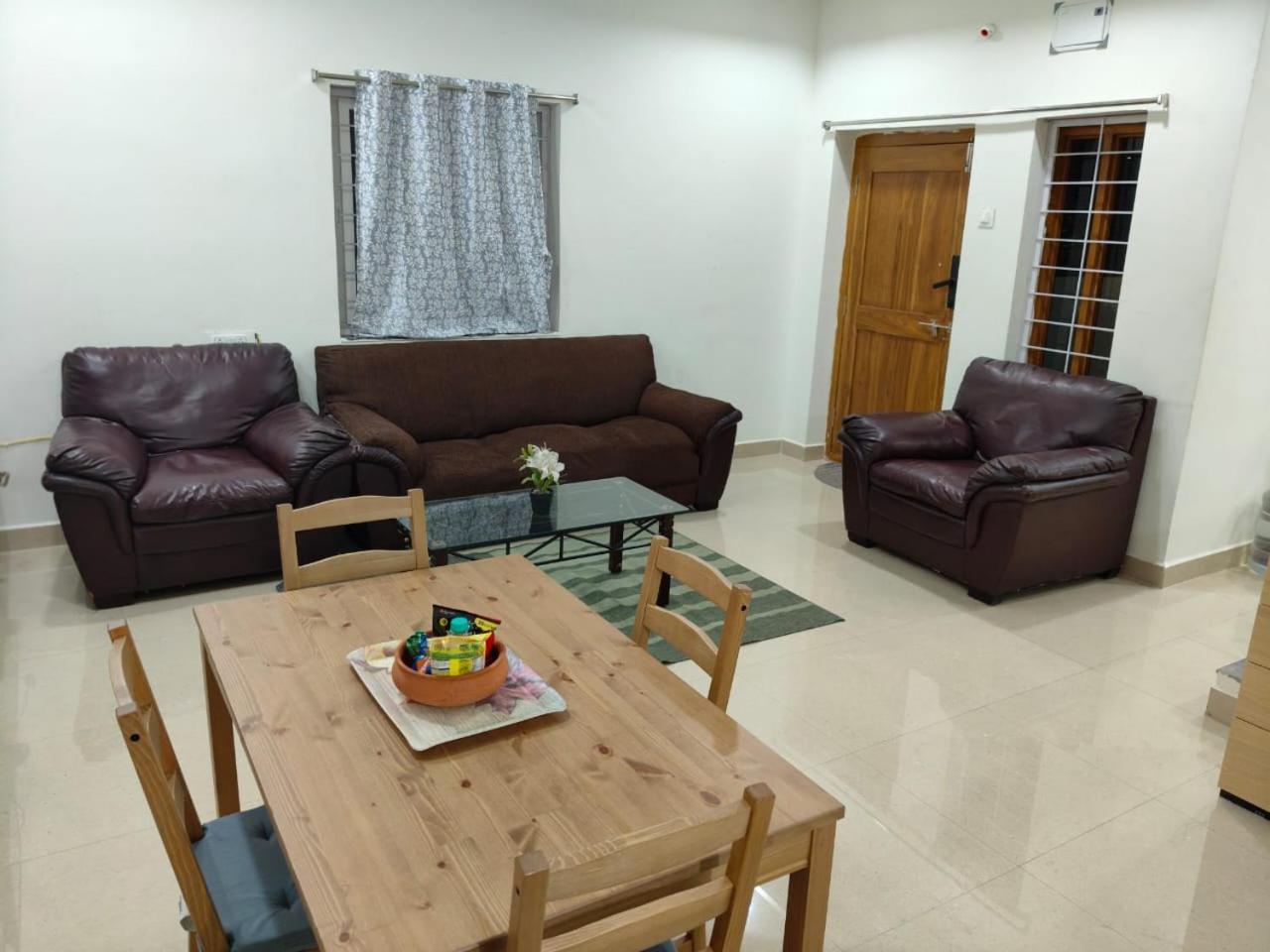 Leo'S Den 9 Guests Ac 3Bhk 9 Mins To Rgia Villa Shamshabad Buitenkant foto